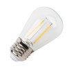 10Pcs Vintage Light Bulb S14 E27 180LM Transparent Glass LED