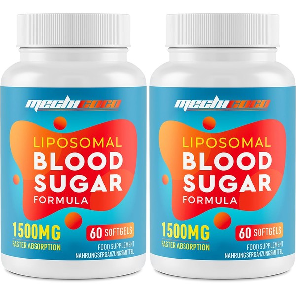 Liposomal Berberine 1500mg – 2-Pack, High-Strength Berberine HCL – AMPK