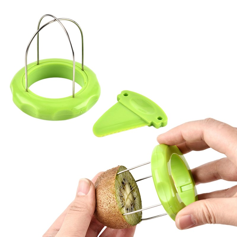 Fruit Cutter Peelers for Kitchen Kiwi Fruit Peeler 2-in-1 Kiwi