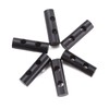 FOSTAR Mini Ferro Rods, 6 Pack Drilled Ferrocerium Rod Camping