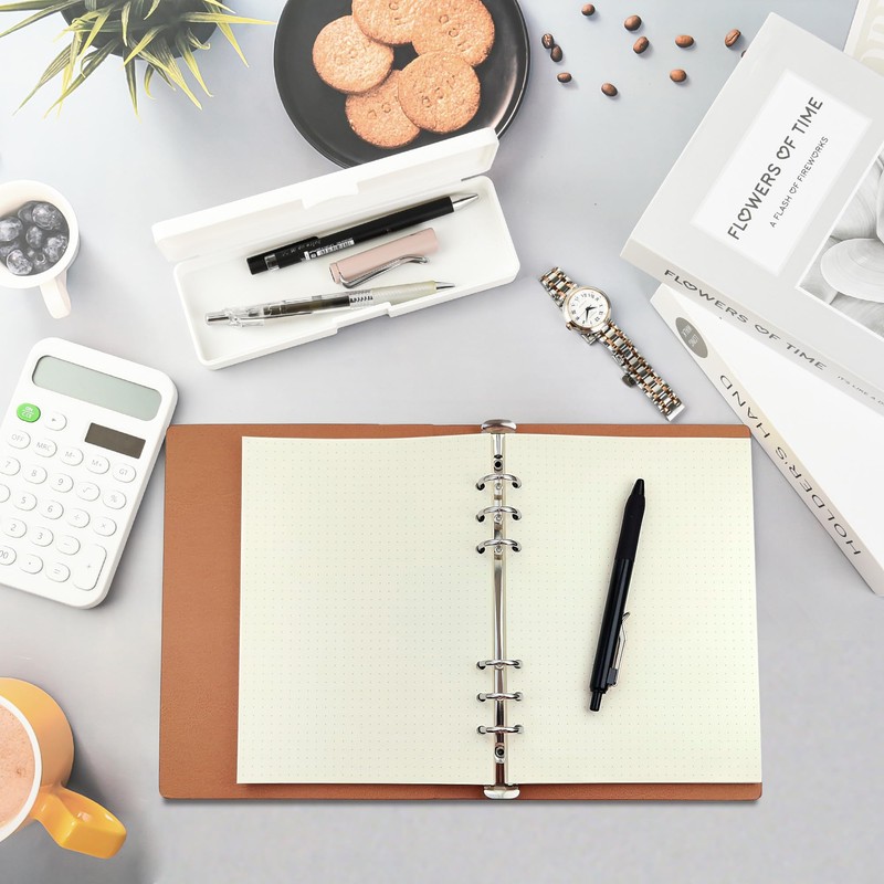 A5 Dot Grid Paper, 100GSM A5 Dotted Refill Paper for