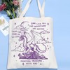 VAMSII 4th Wing Dragon Rider Gift Dragon Lover Tote Bag