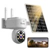 ESCANU Wireless Home Security Cameras,Solar Power PTZ Outdoor Cameras,Motion Detection,Night