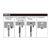Densan CUD-H3040C Drill with Driving Rod (with Clip) Φ0.5 x