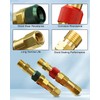 QNHEAY Regulator to Hose Kit for Torch Welding and Cutting