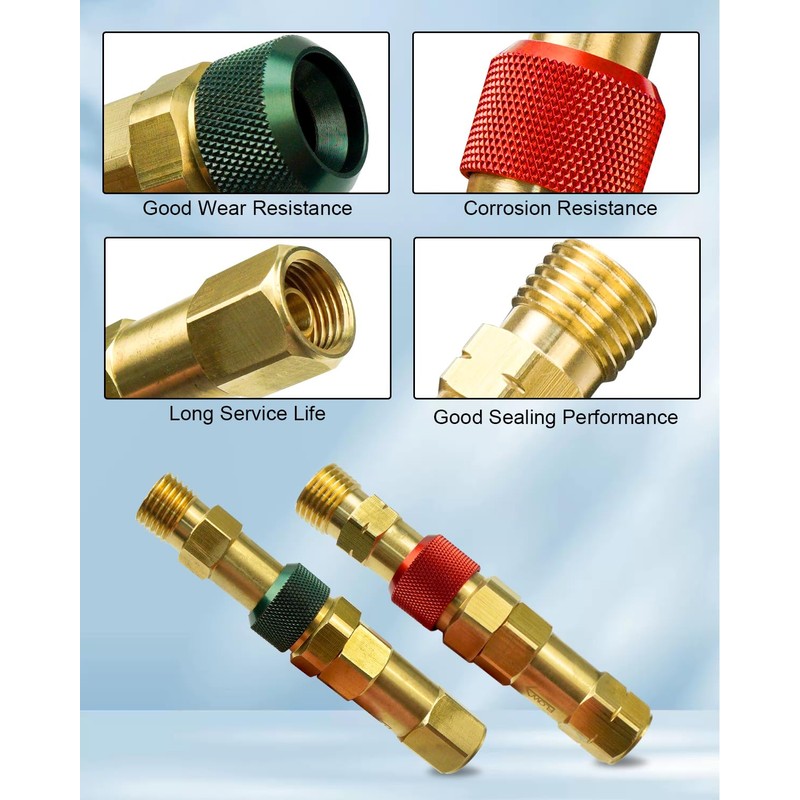 QNHEAY Regulator to Hose Kit for Torch Welding and Cutting