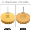 Bristle Disc 3 Inch Bristle Disc Emery Rubber Abrasive Brush