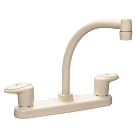 Phoenix by Valterra PF221101 Catalina 8" High Arc Spout Deck Faucet, Biscuit