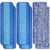 6 Pack Microfiber Cleaning Pads for Mop Hardwood Floor Cleaner