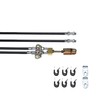 MYFANDOOR UnIversal Emergency Parking Brake Cable Complete Kit Replace 330-9371