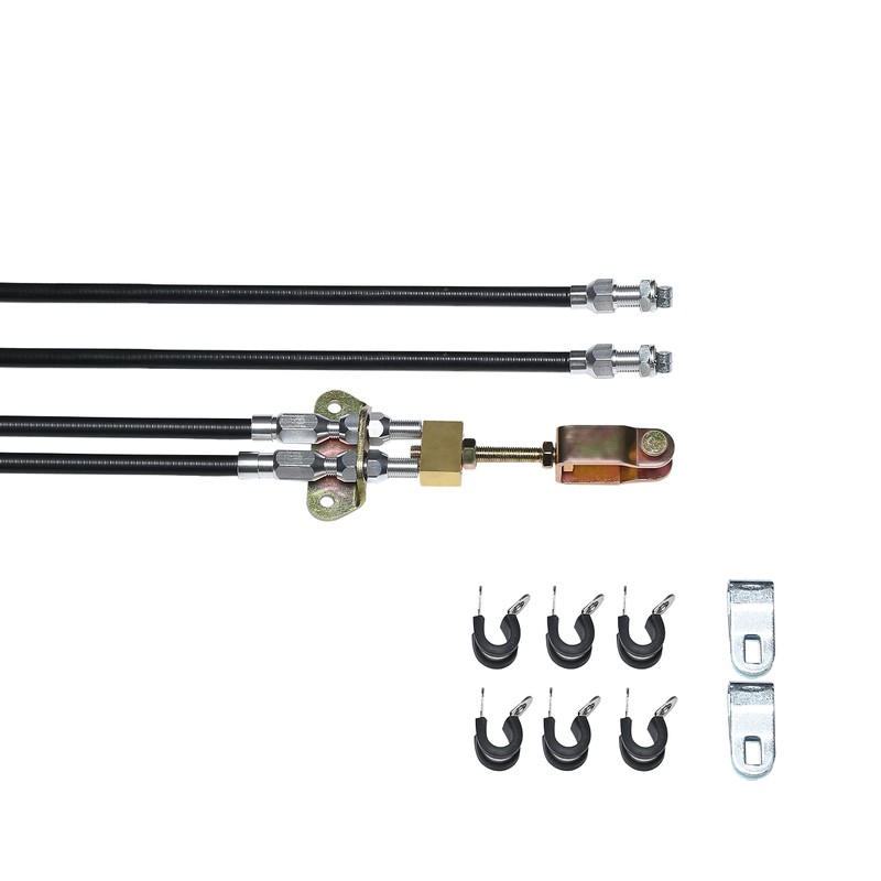 MYFANDOOR UnIversal Emergency Parking Brake Cable Complete Kit Replace 330-9371