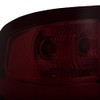 For GMC Sierra Fleetside Pickup Dark Red Tail Lights Driver