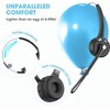 Bluetooth Headset with Microphone, Noise Canceling Wireless On Ear Headphones,