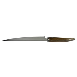 Laguiole en Aubrac Cuisine Gourmet Stainless Fully Forged Steel Made In France Cook's Chef 's Knife With Walnut Wood Handle, 9-in / 23cm