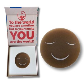 Feliz Wean Weaning Breastfeeding Nipple Covers for Toddlers– Breastfeeding Weaning Nipple Shields, Breast Nursing (Dark - White, Small)