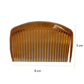 Pack of 4 Side Combs, French Side Comb Clips, Hair Comb, 23 Teeth Plastic Comb, for Fine Hair Accessories, Women, Girls