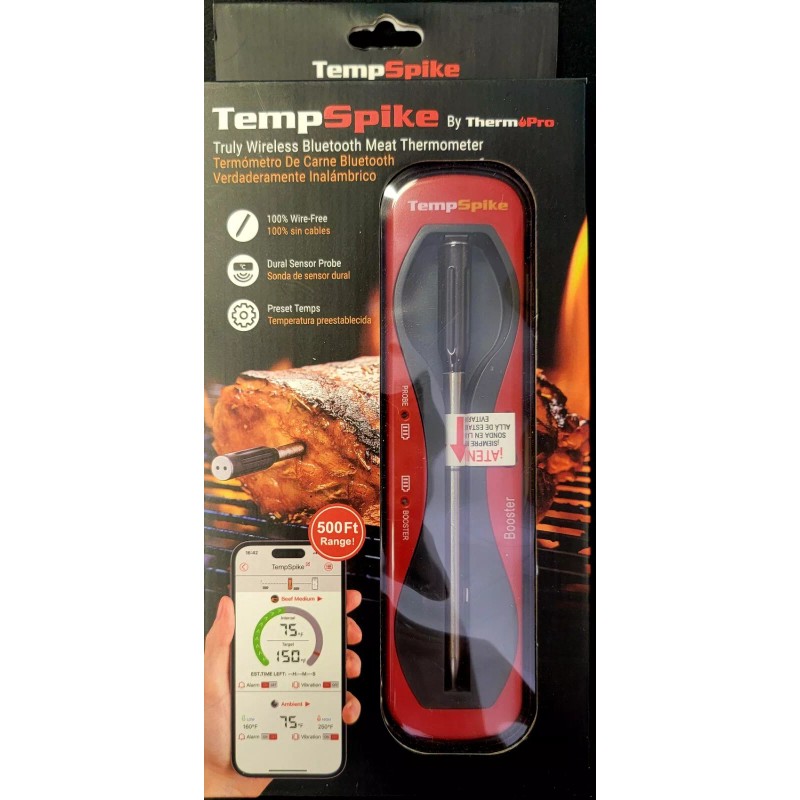 ThermoPro TempSpike Wireless Bluetooth Meat Thermometer By ThermPro