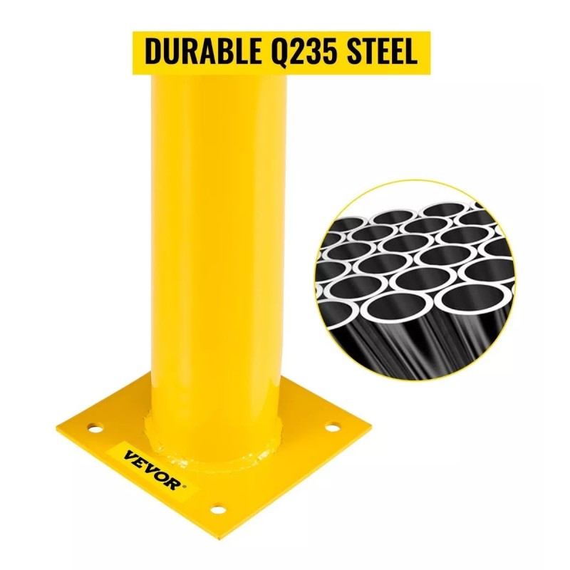 Poste Delimitador Tipo Bolardo P/ Estacionamiento, Seguridad