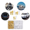 Flat Terminal Set, 135 Piece Set, Crimp Terminals, Connection Terminals,