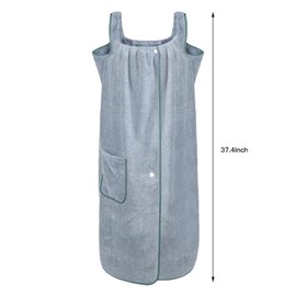 Women's Sauna Kilt, Adjustable Sauna Towel, Shower Towel with Press Studs, Large Quick-Drying Sauna Skirt, Sauna Towel Sauna Sarong, Women's Bath Towel, Bath Towel, Bathrobe