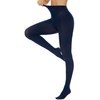 Hiltzo Women's Tights 80D Semi Opaque Soft Solid Color Footed