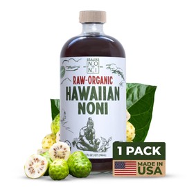 Healing Noni Healing Noni - Sparkling RAW Organic Noni Juice - 1 Pack Glass Bottle 32oz - All-NaturalFarm Direct