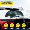 3 Pack Windshield Wiper Blades Compatible with Subaru Impreza 2017-2023
