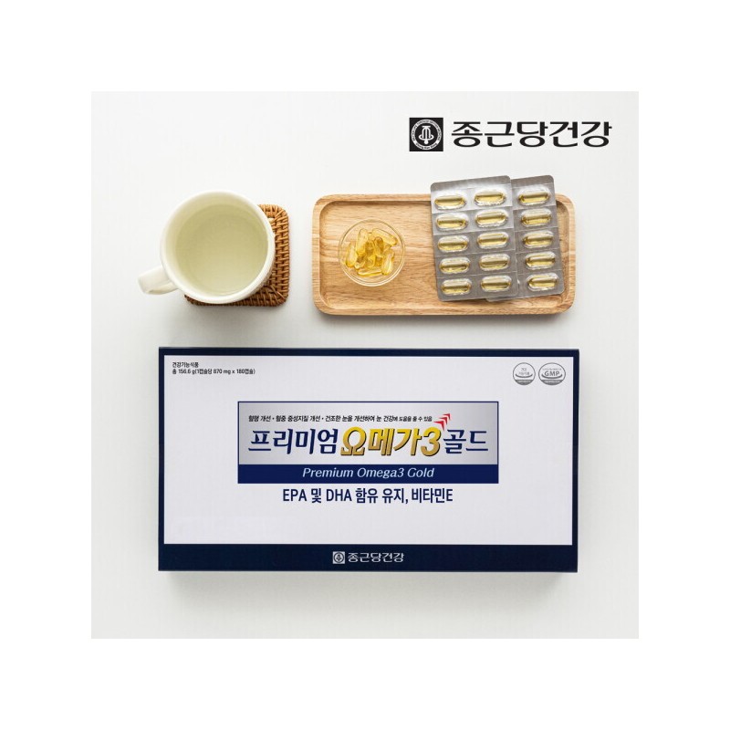 Chong Kun Dang Health Premium Omega 3 Gold Vitamin E