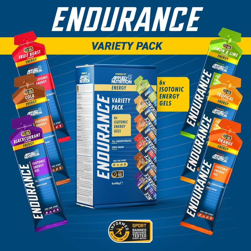 ISOTONIC | Caffeine Free Energy Gels | Performance-Enhancing Formula |