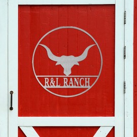 ROCC RUSTED ORANGE CRAFTWORKS CO. Great Outdoor Signs (Longhorn) Longhorn Skull Wall Decor -Ram Skull Wall Decor -Custom Metal Signs Outdoor -Texas Longhorn -Custom Metal Signs - Cow Ranch Decor