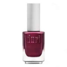 duri Nail Polish, 323 Sangria, Red Metallic Shimmer, Semi Sheer Coverage, Quick Drying, Lasting, 0.45 FL Oz Cosmetics