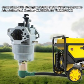 KIKITE 8750w Gasoline Generator Carburetor Compatible with Champion Generac Predator 5000 5500 6000 6500 7000 7500 8000 Watt 420cc 439cc 459cc Generators