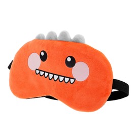 minkissy Cartoon Sleeping Eye Mask Comfortable Lightproof Cover for Travel Naps Soft Breathable Design Suitable for Men Women for Home the Go Use