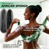 Esponja de red africana Mifeloy Paquete de 3 estropajos exfoliantes