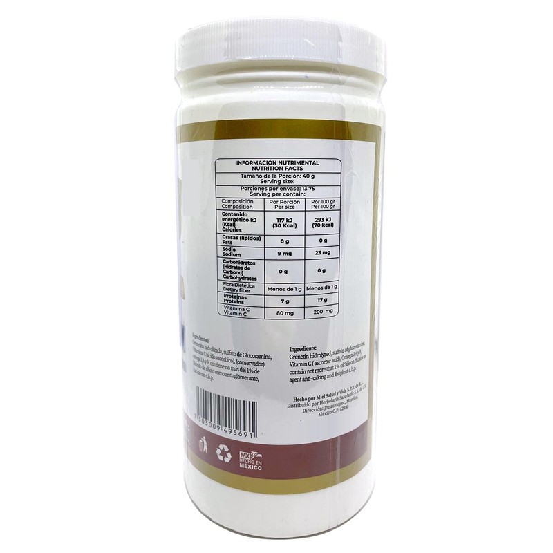 Pretty Bee Grenetina Hidrolizada con Glucosamina y Omega 3,6 y