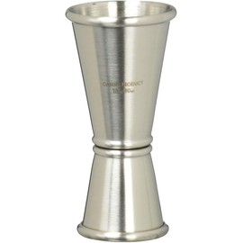 Aoyoshi 520877 Cocktail Measure Cup, 0.6 fl oz (15/30 ml), Matte Silver, Diameter 1.6 x Height 3.3 inches (41 x 85 mm)