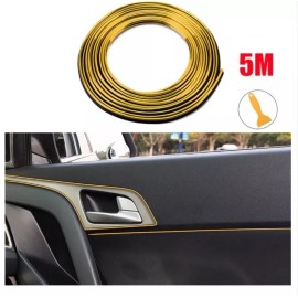 Compraymas Moldura Interior Decorativa Vista Automotriz Tablero Auto 5m