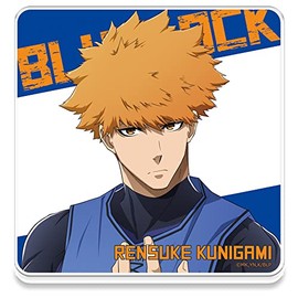 TV Anime "Blue Rock" Acrylic Coaster C [Kokujin Rensuke]