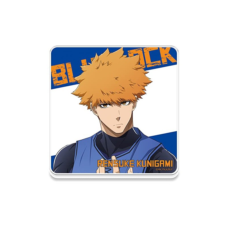 TV Anime "Blue Rock" Acrylic Coaster C [Kokujin Rensuke]