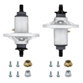 UPOW GY20454 Spindle Assembly Compatible with John Deere LA135 LA115 LA125 LA145 LA105 LA130 D140 D130 D105 D110 L110 X110 42" 48" Lawn Mower Tractors, Replace GY20962 GY20867 GY21098 AUC15811 2-Pack