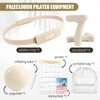 Paleclouds Pilates Ring Set, Pilates Essential Kit with Pilates Ring