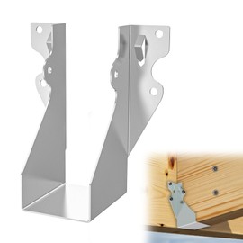 20 pcs 2x4 Joist Hanger,LU26 18 Gauge Double Shear Face Mount Joist Hanger,Hurricane Ties for Rafters Tie Brackets Great for Floor Deck and Ceiling Joists