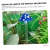 OSALADI Mushroom Lamp Mushroom Pathway Light Outside Solar Lights Pathway