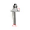 ILOVETOOL Brazed Diamond Radius Bits 1/4 Head Bullnose Profile Wheel