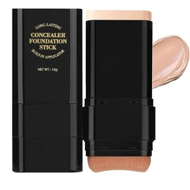 2 In 1 Foundation, Hidratante Y Ligera Con Brocha (Nature)                                                                                            