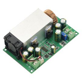 DC-DC 600W 25A Step Down Power Supply w/Fan Buck Adjustable Voltage Converter Module 12-75V to 2.5-50V for arduino Board Module