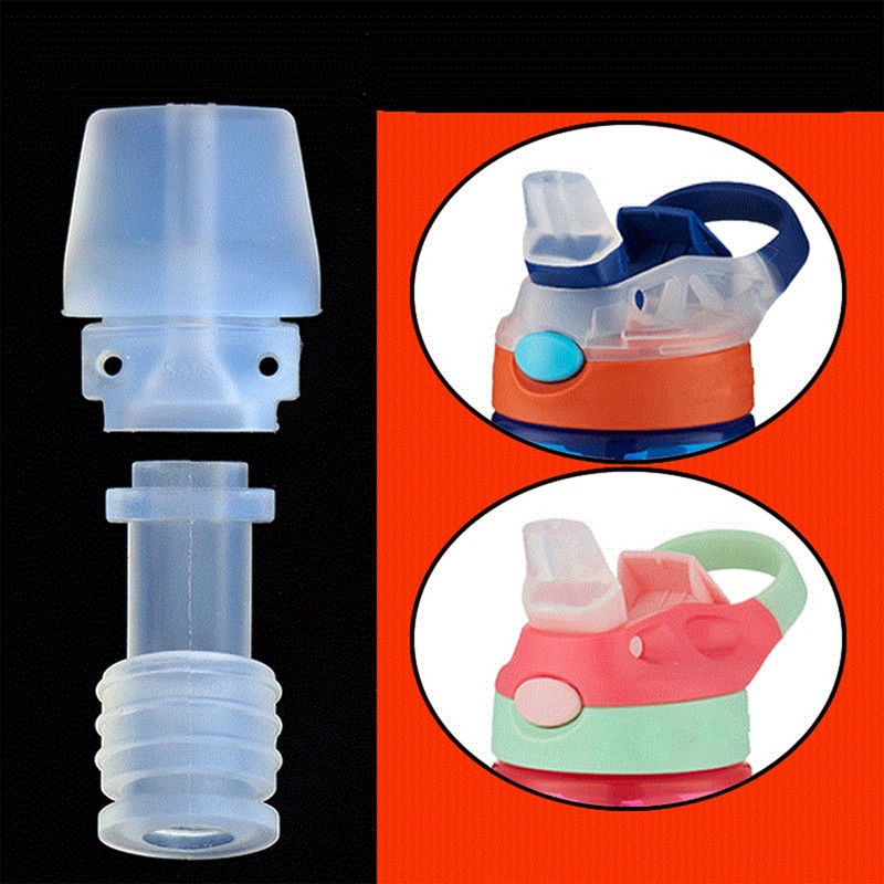 Dogxiong 4 Pack Kids Bottle Replacement Bite Valves Replacement for