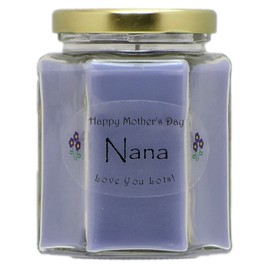Nana Mothers Day Candle - Lavender Scented Mothers Day Gift Candle - Hand Poured in The USA by Just Makes Scents