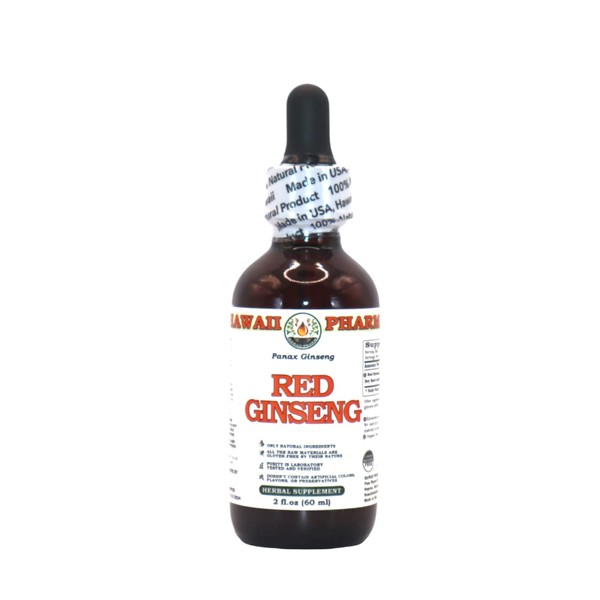 Hawaii Pharm Europe Red Ginseng (Panax Ginseng) Dry Root Alcohol-free