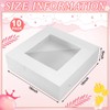 Ireer 10 Pcs 16 x 16 x 5 Inch Cake